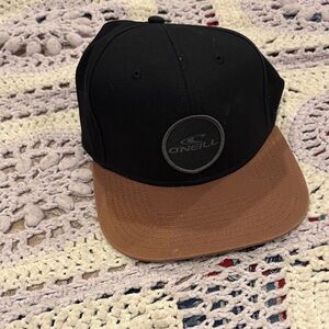 O'Neill Black and Tan Cap